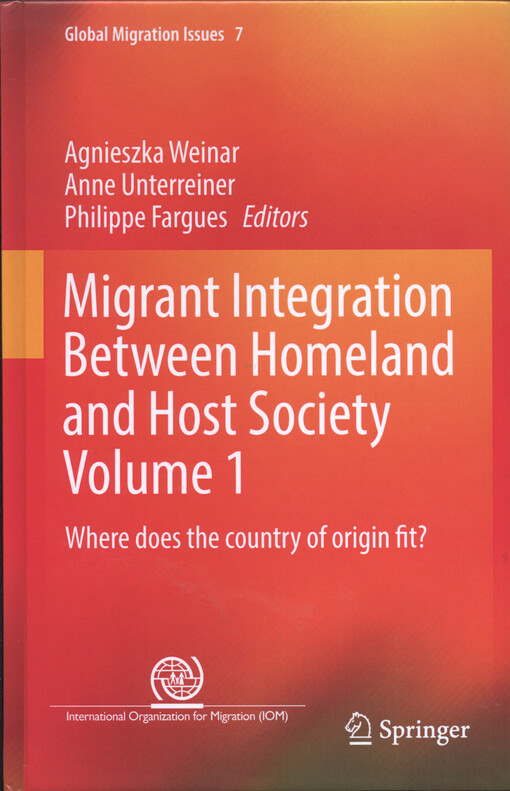 Migrant integration between homeland and host society. Volume 1, Where does the country of origin fit?