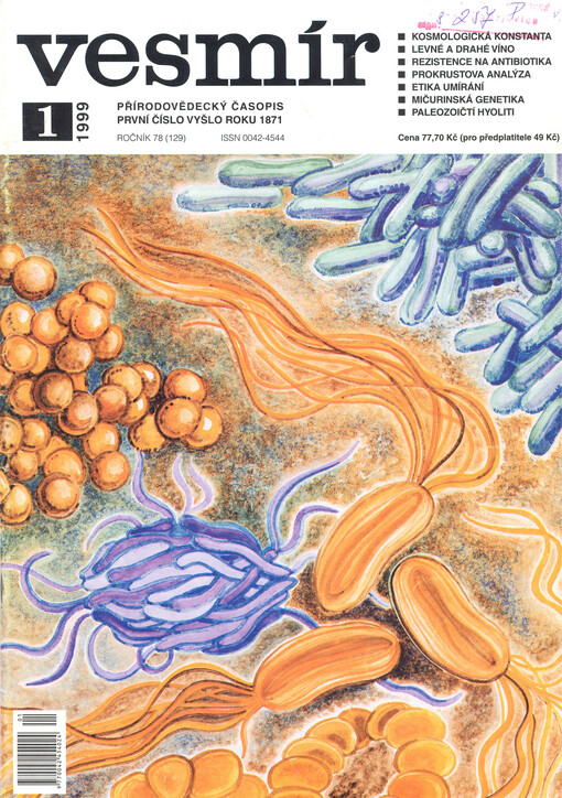 Vesmír : časopis pro šíření vědy přírodní, zeměpisné a národopisné