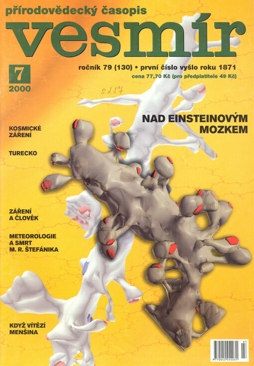 Vesmír : časopis pro šíření vědy přírodní, zeměpisné a národopisné