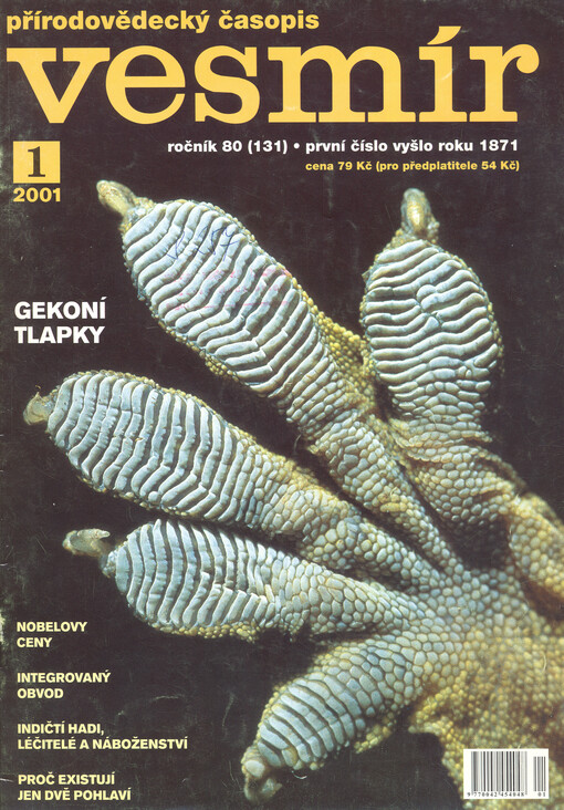Vesmír : časopis pro šíření vědy přírodní, zeměpisné a národopisné