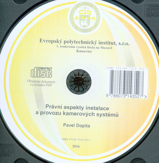 Právní aspekty instalace a provozu kamerových systémů