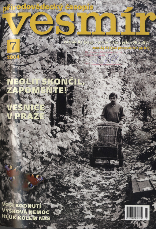 Vesmír : časopis pro šíření vědy přírodní, zeměpisné a národopisné