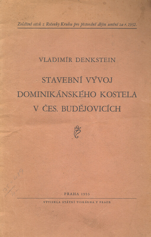 Stavební vývoj dominikánského kostela v Čes. Budějovicích