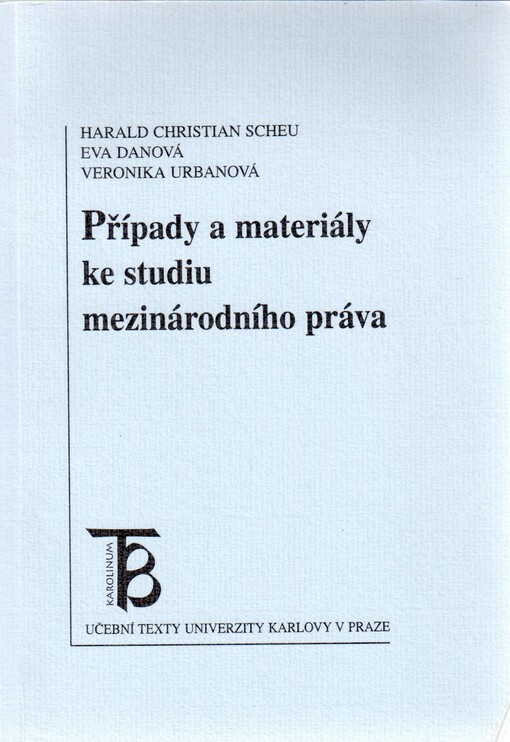 Případy a materiály ke studiu mezinárodního práva
