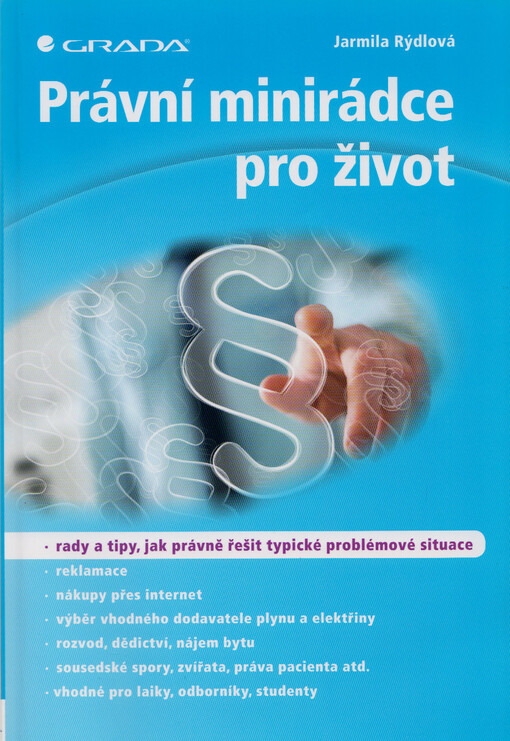 Právní minirádce pro život | Rýdlová Jarmila - e-kniha
