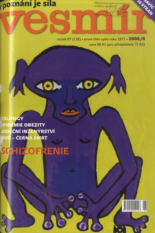 Vesmír : časopis pro šíření vědy přírodní, zeměpisné a národopisné