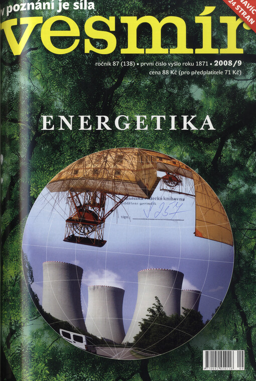 Vesmír : časopis pro šíření vědy přírodní, zeměpisné a národopisné
