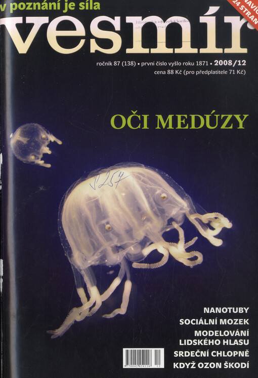 Vesmír : časopis pro šíření vědy přírodní, zeměpisné a národopisné