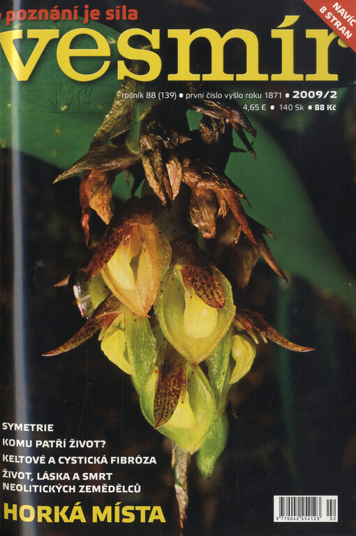 Vesmír : časopis pro šíření vědy přírodní, zeměpisné a národopisné