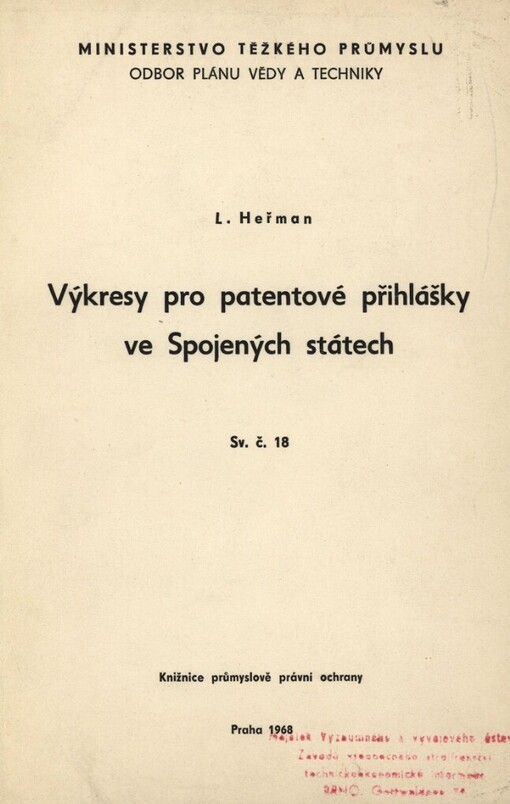 Výkresy pro patentové přihlášky ve Spojených státech