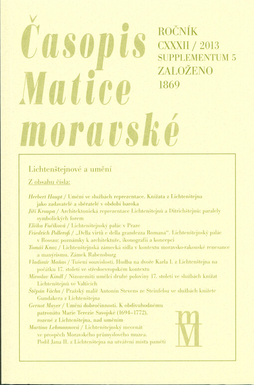 Lichtenštejnové a umění