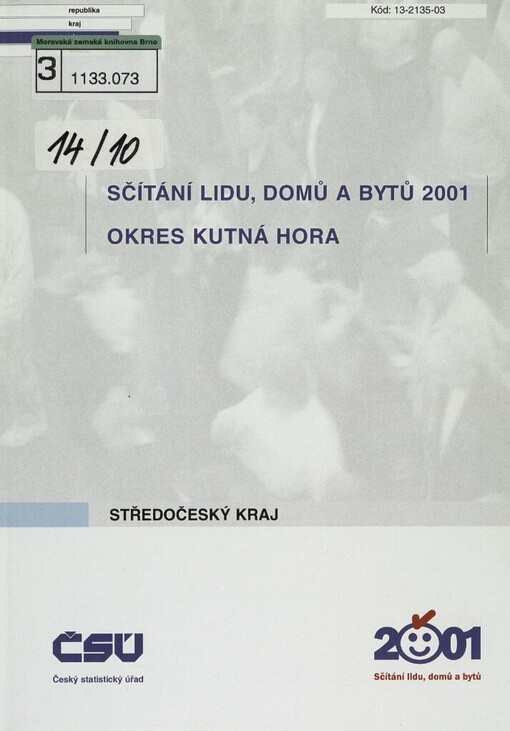 Sčítání lidu, domů a bytů 2001