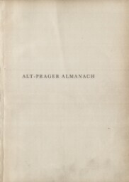 Alt-Prager Almanach