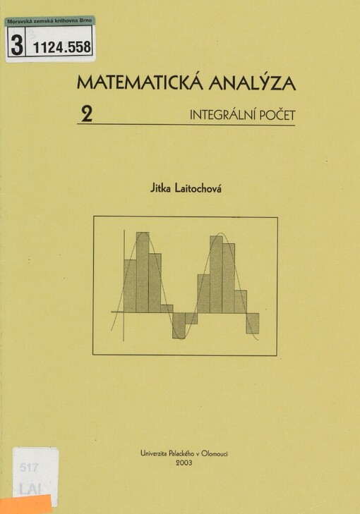 Matematická analýza 2: integrální počet