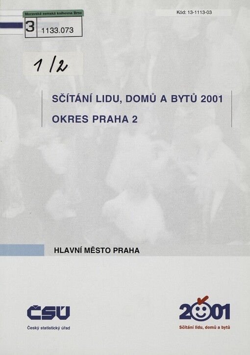 Sčítání lidu, domů a bytů 2001