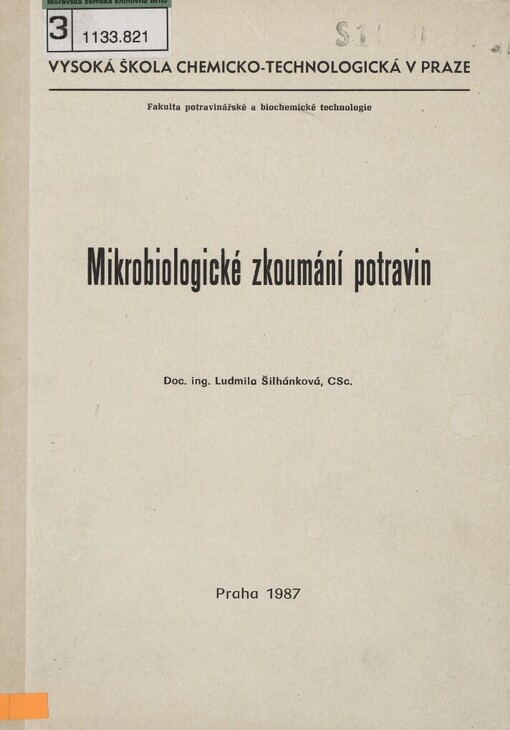 Mikrobiologické zkoumání potravin