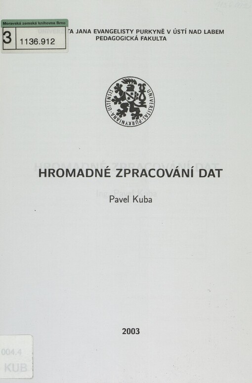 Hromadné zpracování dat