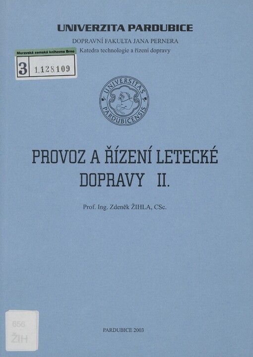 Provoz a řízení letecké dopravy II.