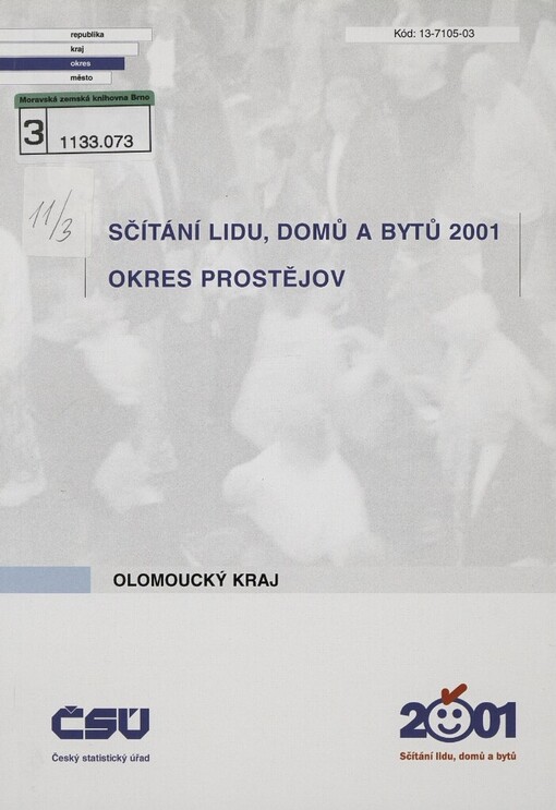Sčítání lidu, domů a bytů 2001