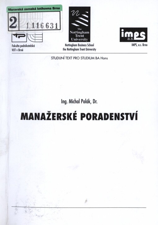 Manažerské poradenství