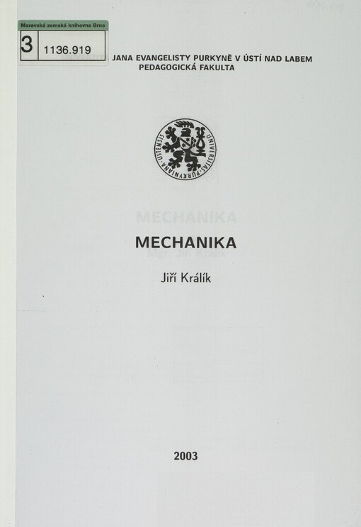 Mechanika