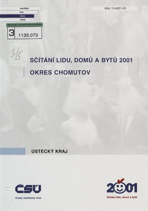 Sčítání lidu, domů a bytů 2001