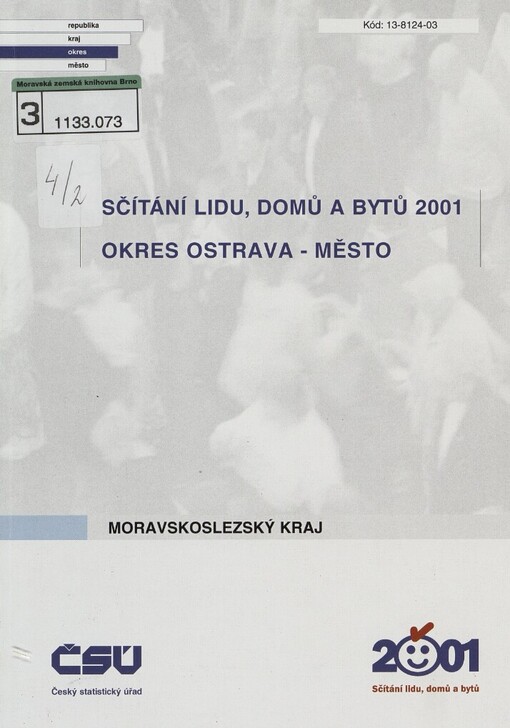 Sčítání lidu, domů a bytů 2001