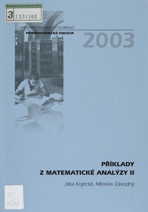 Příklady z matematické analýzy II
