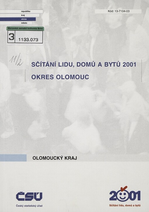 Sčítání lidu, domů a bytů 2001