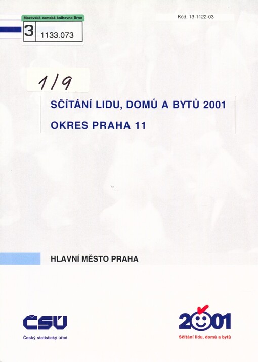 Sčítání lidu, domů a bytů 2001