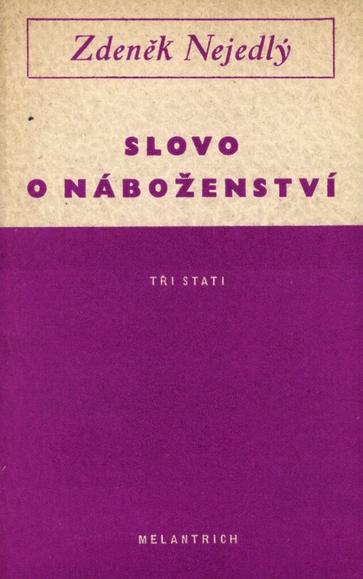 Slovo o náboženství