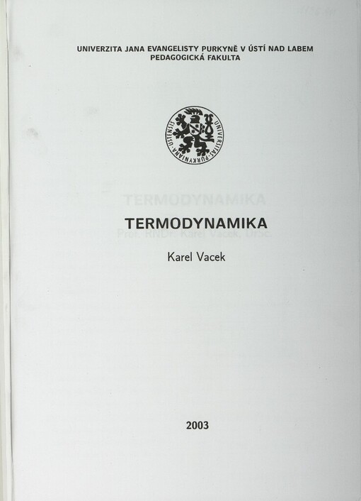 Termodynamika