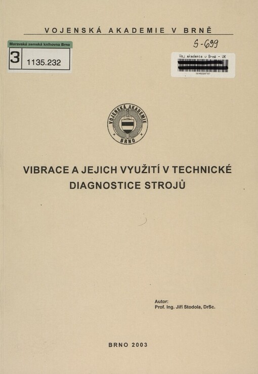 Vibrace a jejich využití v technické diagnostice strojů