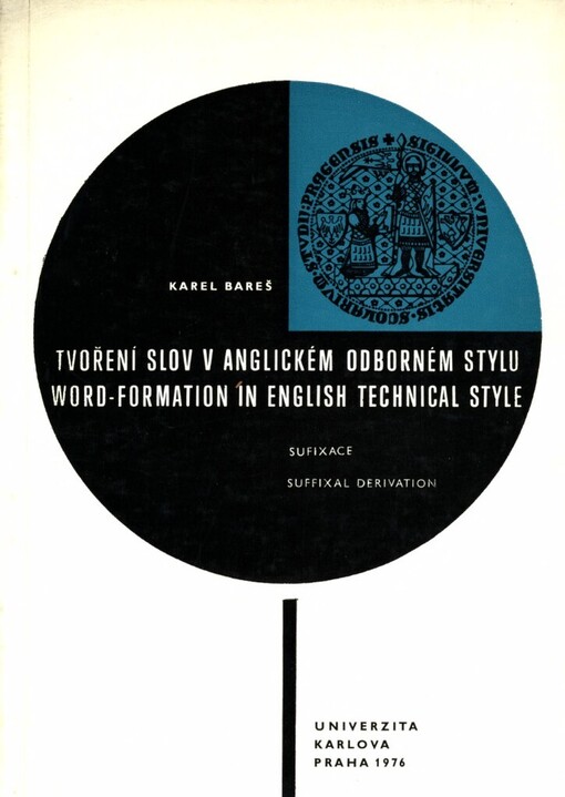 Tvoření slov v anglickém odborném stylu :sufixace