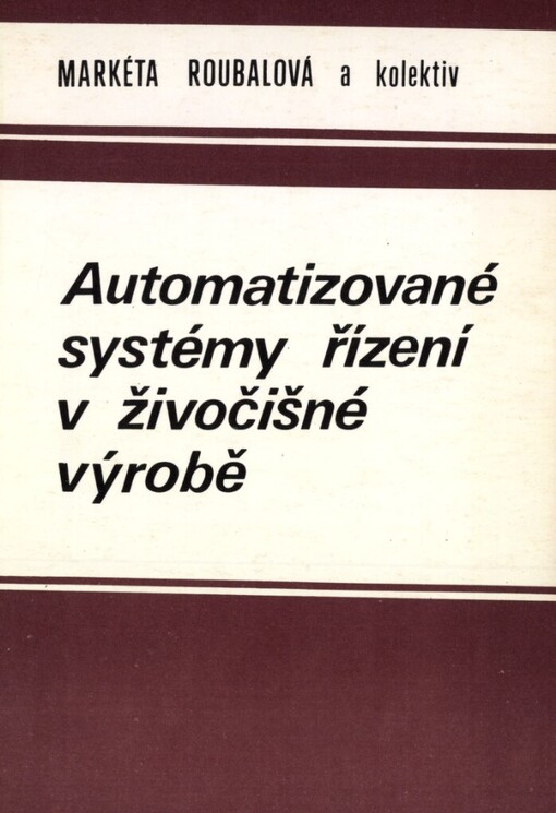 Automatizované systémy řízení v živočišné výrobě