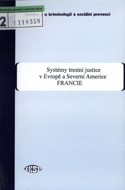 Systémy trestní justice v Evropě a Severní Americe