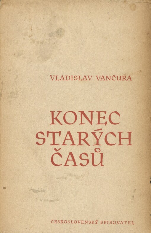 Konec starých časů