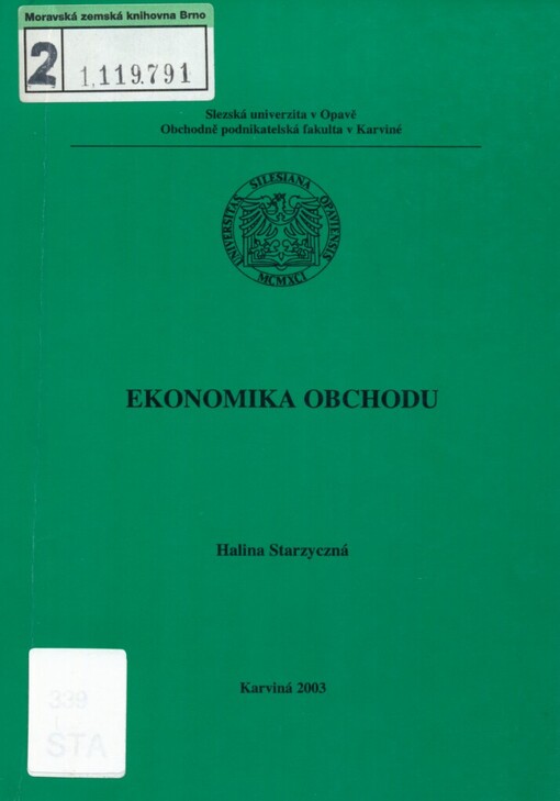 Ekonomika obchodu