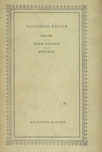 Básně ;Sedm legend ; Epigram