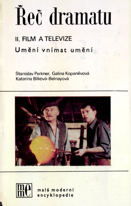Řeč dramatu :(umění vnímat umění).II,Film a televize