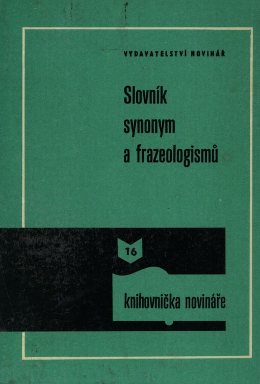 Slovník synonym a frazeologismů