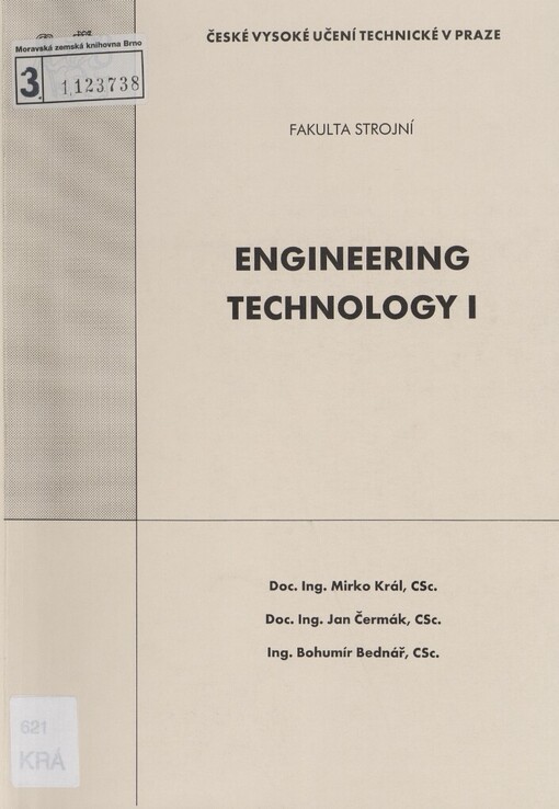 Engineering technology I