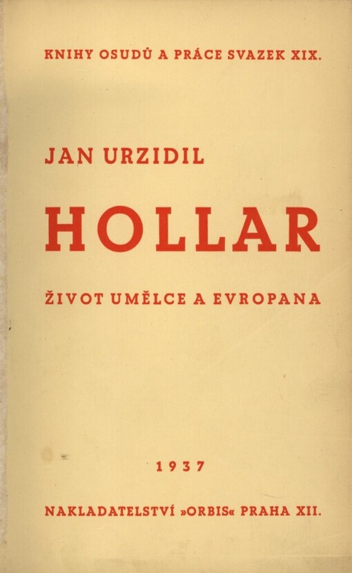 Václav Hollar :umělec, vlastenec, světoobčan