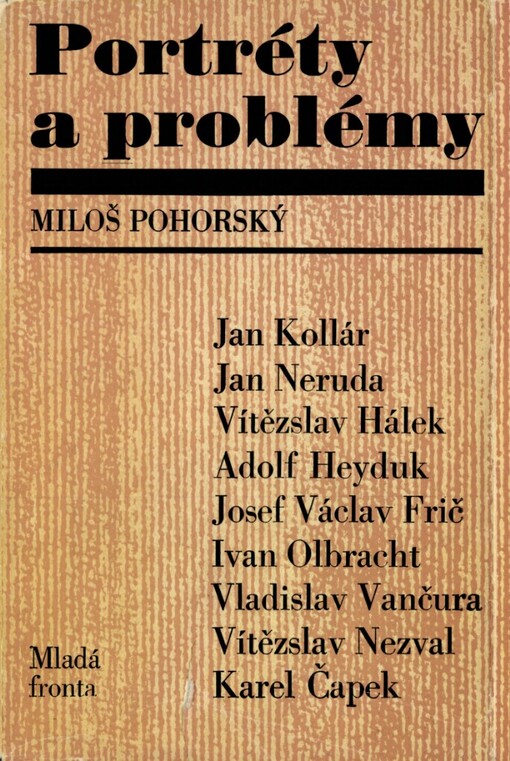 Portréty a problémy: literárněhistorické interpretace