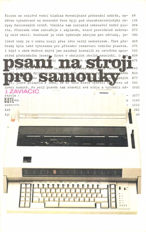 Psaní na stroji pro samouky: [programovaná učebnice psaní na stroji se souborem cvičení]