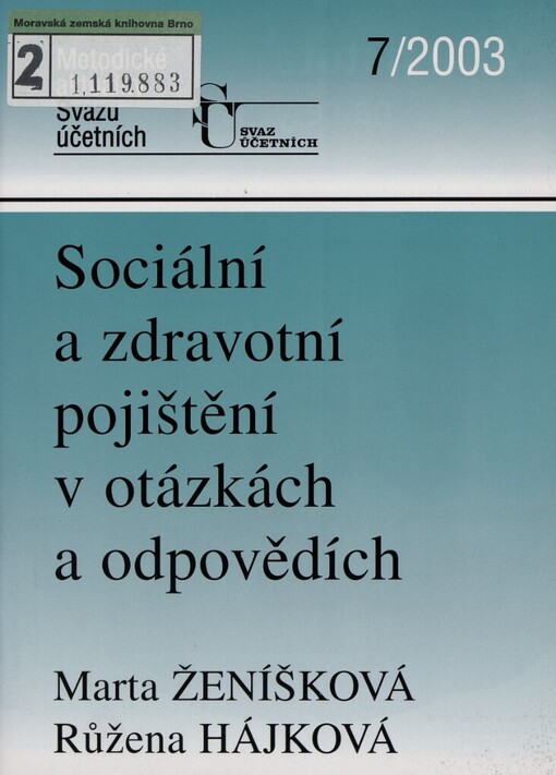 Sociální a zdravotní pojištění v otázkách a odpovědích