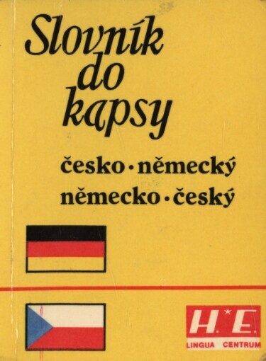 Česko-německý, německo-český slovník