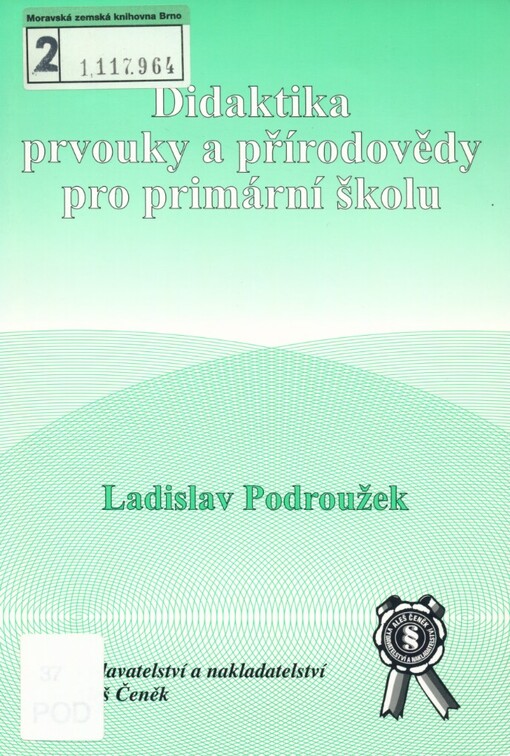 Didaktika prvouky a přírodovědy pro primární školu