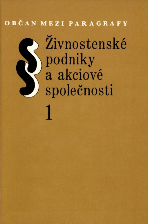 Živnostenské podniky a akciové společnosti