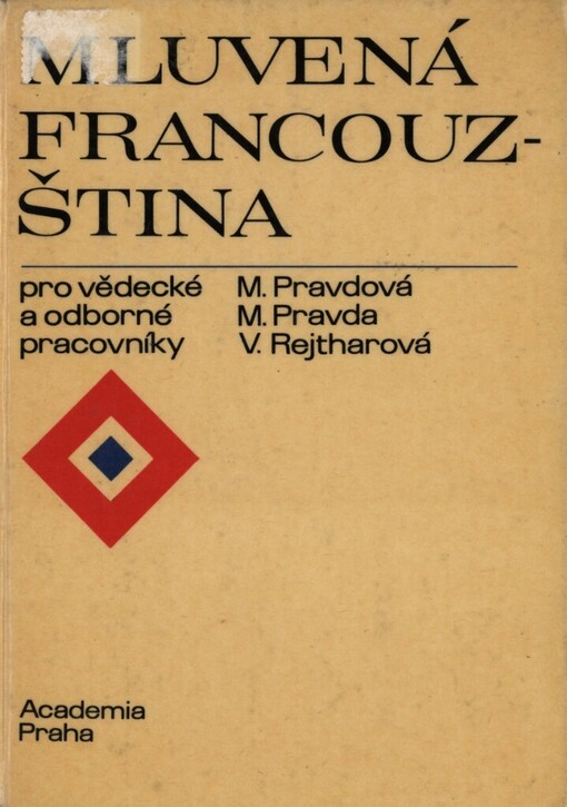 Mluvená francouzština pro vědecké a odborné pracovníky